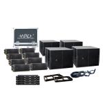 Buy cheap ARE Audio Dual 12 Line Array PA System Set Professional Audio System Outdoor Line Array Church Line Array Speaker from wholesalers