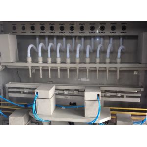 12 Heads 2000ml Liquid Bottle Filling Machine 2000mm Plastic Bottle Packing