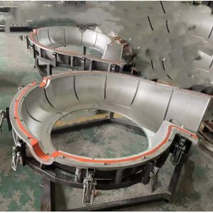 Buy cheap Silver Aluminum Rotational Molding Process Wind Turbine Shell Mold from wholesalers