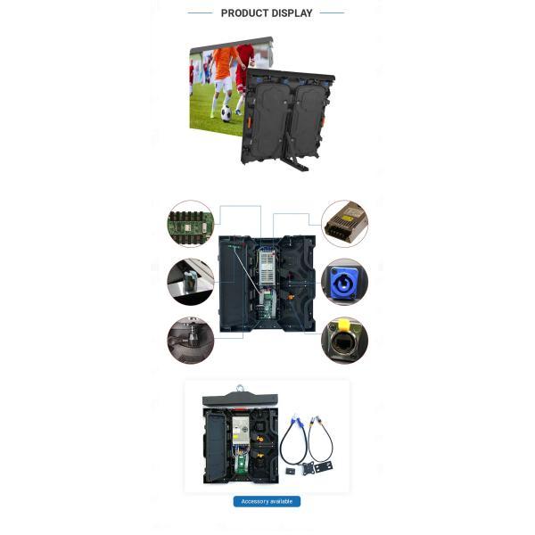 High Resolution Outdoor Digital Billboard Fixed Installation DIP P12 P12.5 P16