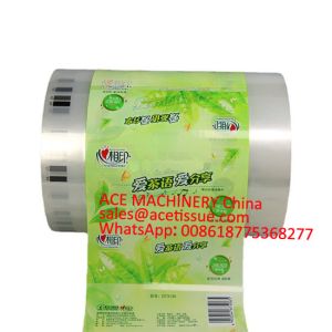 Buy cheap High Absorbency Tissue Paper Printed Packaging Film Roll Custom Width Sizes from wholesalers