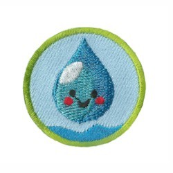 Buy cheap Shrink Proof Iron On Environmental Patches Pantone Embroidery School Badge from wholesalers