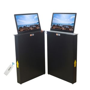 Buy cheap Conference System ultra Thin Hidden Motorized Computer Monitor Lift With FHD Monitor from wholesalers