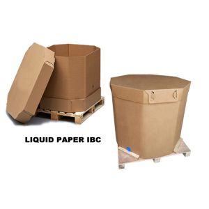 Buy cheap Food Grade Paper IBC Container With Liner For Liquid from wholesalers