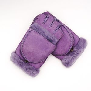 Buy cheap Touch screen multifunctional sheep skins mitten leather mittens with fingers from wholesalers