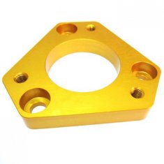 Buy cheap Orange Aluminum Anodized Series CNC Custom Machining from wholesalers