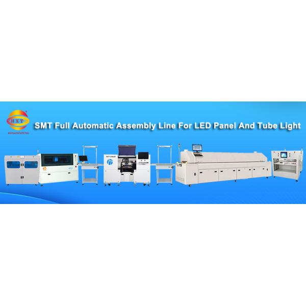 China Automated SMT Machine Line PCB Assembling Machine Line For Led lighting manufacturing on sale