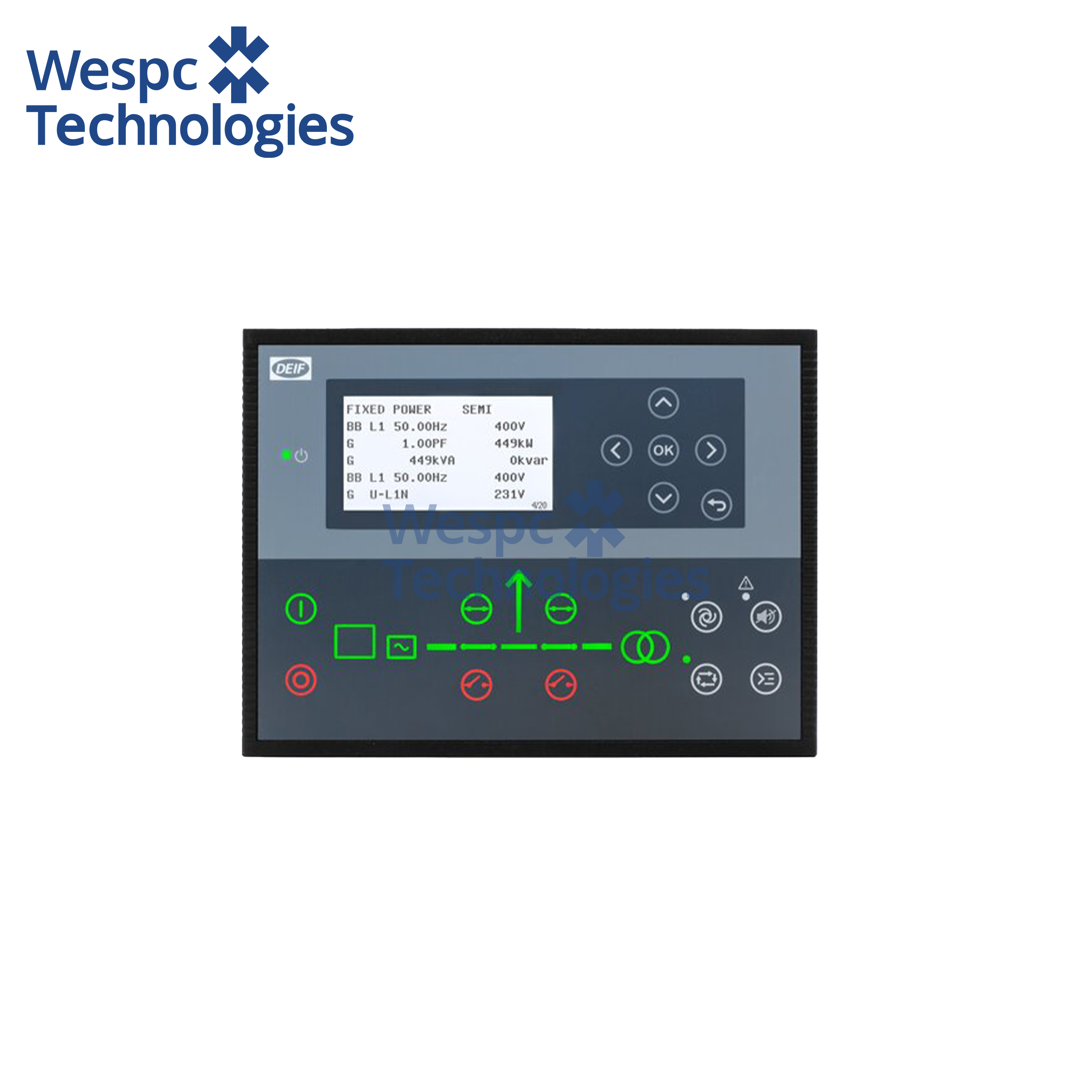 Buy cheap Wespc Original AGC150 Hybrid Advanced Genset Controller Power Management from wholesalers