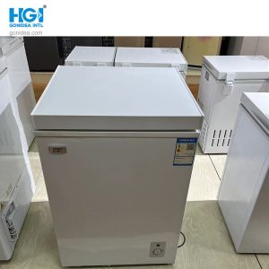Buy cheap White Coating Deep Chest Freezer 220V / 50Hz With Sliding Glass from wholesalers
