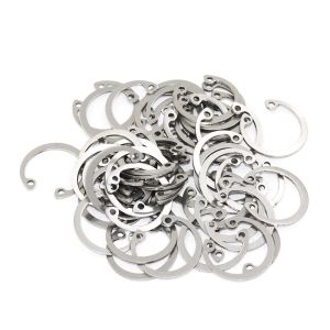 Stainless Steel Shaft Retaining Washer Plain Finish with Connection Function