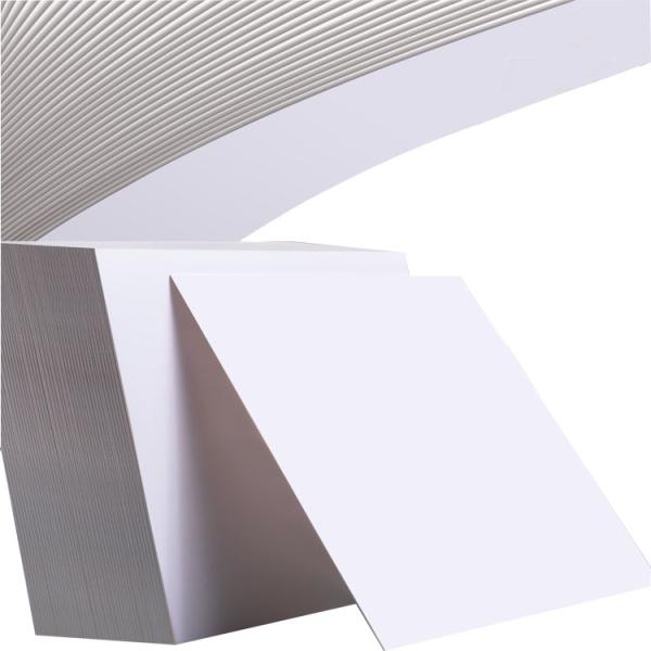 Quality 350 GSM Uncoated White Folding Box FBB Ivory Board Paper for Gravure Printing for sale