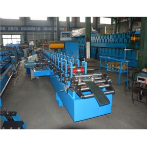 Buy cheap Low Noise Steel Z Purlin Roll Forming Machine For Construction Material PLC Control from wholesalers