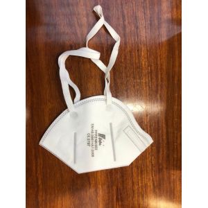 Buy cheap Protective Nonwoven Flat Fold Filter Face Mask With Earloop Strap / FFP3 from wholesalers