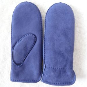 Buy cheap Spanish Merino Lleather Wool Mittens , Winter Combination Gloves Mittens from wholesalers