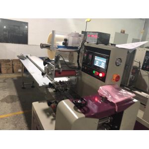 Automatic Horizontal vegetable in tray Packaging Machine food packing machine in