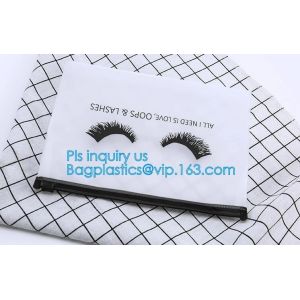 Buy cheap Slider Packaging waterproof promotion Zipper bag, Sinicline pvc mini plastic zipper cosmetic slider zip bags with print from wholesalers