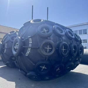 Buy cheap CCS/BV/LR/DNV Certified High-Quality Black Pneumatic Rubber Fender – Ideal for STS/STD Marine Operations from wholesalers