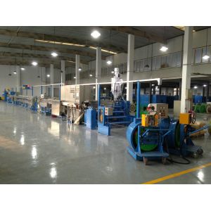 FC Cable Extrusion Machine , FEP FPA ETFE Plastic Extrusion Line With Screw Dia