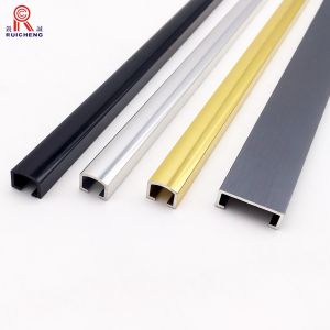 Buy cheap Protective Edge Listello U Shape Tile Trim Metal Aluminum Profile from wholesalers