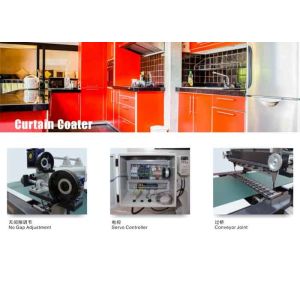 Buy cheap Cabinet Furniture Curtain Machine With High Glossy Mirror Effect from wholesalers