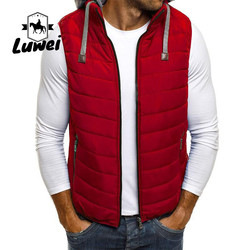 High Quality Custom Winter Windproof Sleeveless Utility Waistcoat Mens Fleece