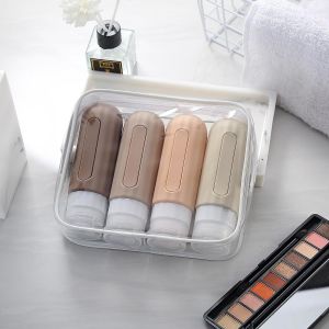 100ml Silicone Travel Bottle with Customizable Logo and Visual Window -