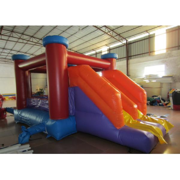 Quality Classic inflatable jumping house PVC inflatable bouncy with slide Simple inflatable bouncy for family use for sale