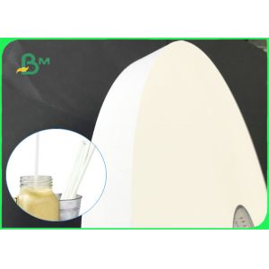 China Biodegradable 28gsm Straw Wrapping Paper For Packaging 8mm Straws on sale