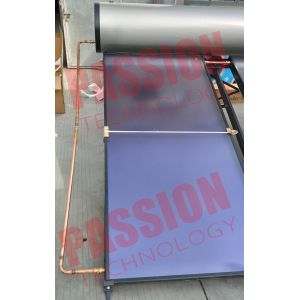 Buy cheap Closed Circulation Flat Plate Solar Water Heater , Solar Geysers Hot Water Heater from wholesalers