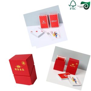 FSC 280gsm 330gsm Double Glossy Coated Paper Blue Black Core C2S