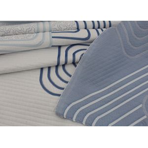 Buy cheap Geometric Printing Jacquard Latex Mattress Fabric Air Layer from wholesalers
