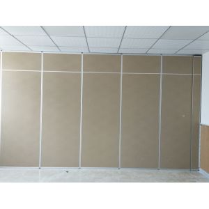 Ballroom Sliding Folding Partition Modular Acoustic Room Dividers Customized