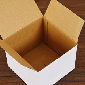 Buy cheap 250gsm White Cardboard Boxes 12x12x12cm 24x24x24cm 10.3x10.3x11cm from wholesalers