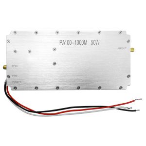 Buy cheap Super Bandwidth 100-1000 MHz 50 W Power Amplifier Aluminum UAV Drone Frequency Blocker from wholesalers