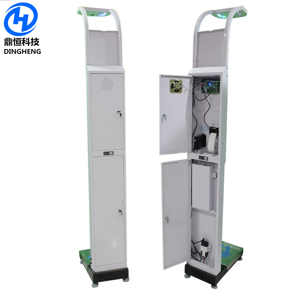 Bluetooth Connect Coin Operated Weighing Scales With BMI Measurement Durable