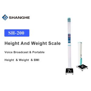 Buy cheap Printing BMI Balance 210cm Body Weight Measuring Machine from wholesalers