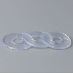 13mm Id 16mm Od M3 2 Inch Flat Nylon Spacer WashersTransparent