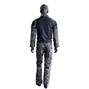 1.25 kg/set Long-sleeved Training Suit Breathable and Wear-Resistant for Any