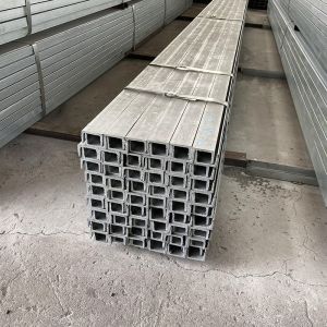 Buy cheap Q195 5mm Thickness Galvanised C Channel Standard Sizes U Channel Steel from wholesalers