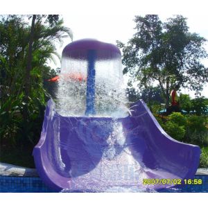 Buy cheap Children Water Splash Pad 3.0m Height Mushroom Water Fountains For Spray Park from wholesalers