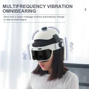 Buy cheap Home Use APP Control Intelligent Head Massager Head Eye Relax Built In Music Bluetooth from wholesalers