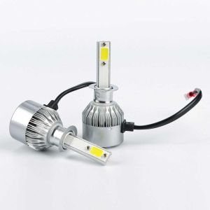 LED Headlight Bulbs JALN7 C6 LED Conversion Kits Extremely Super Bright H1/H4/H7