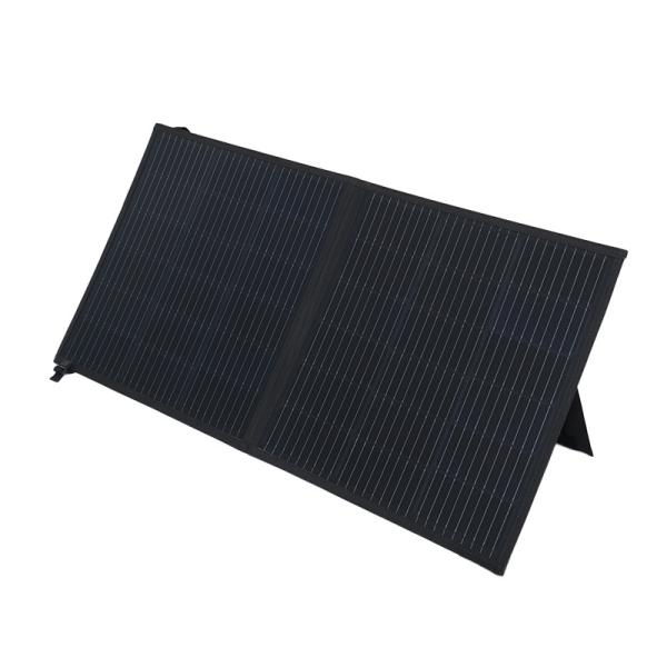Buy cheap 100W Foldable solar blanket for camping with bracket from wholesalers