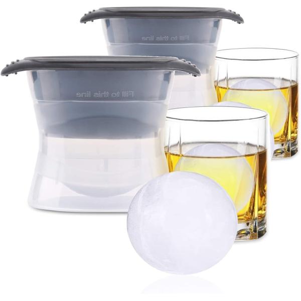 Buy cheap Silicone Freezer Press Sphere Ice Ball Maker Mold Large Round For Whisky Scotch Cocktail Drinks Ice Balls from wholesalers