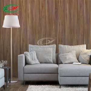 Buy cheap Practical Fireproof Wall Wood Slats , Multipurpose Wooden Wall Panel from wholesalers