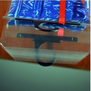 Buy cheap Garment  Laminated Zip Plastic Poly Bag with Hanger Custom Printed from wholesalers