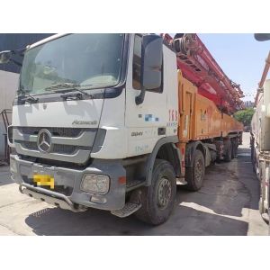 Buy cheap 62m Concrete Pump Truck with Hydraulic Machining Process and Cylinder Type Structure from wholesalers