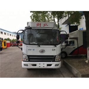 Buy cheap FAW 4x2 Diesel LED Screen Mobile Advertising Truck 3707ml Displacement from wholesalers