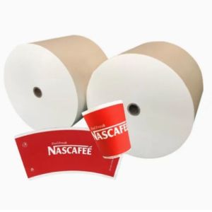 Buy cheap Waterproof Single Double PLA Coated Paper Cup Roll Custom Size High Bulk For Hot Cold Beverage Cups product