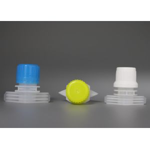 Buy cheap Custom PP Plastic Spout Caps With Double Gaps 16mm For Stand Up Pouch from wholesalers